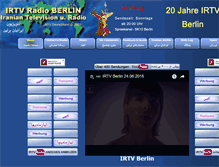 Tablet Screenshot of irtvberlin.de